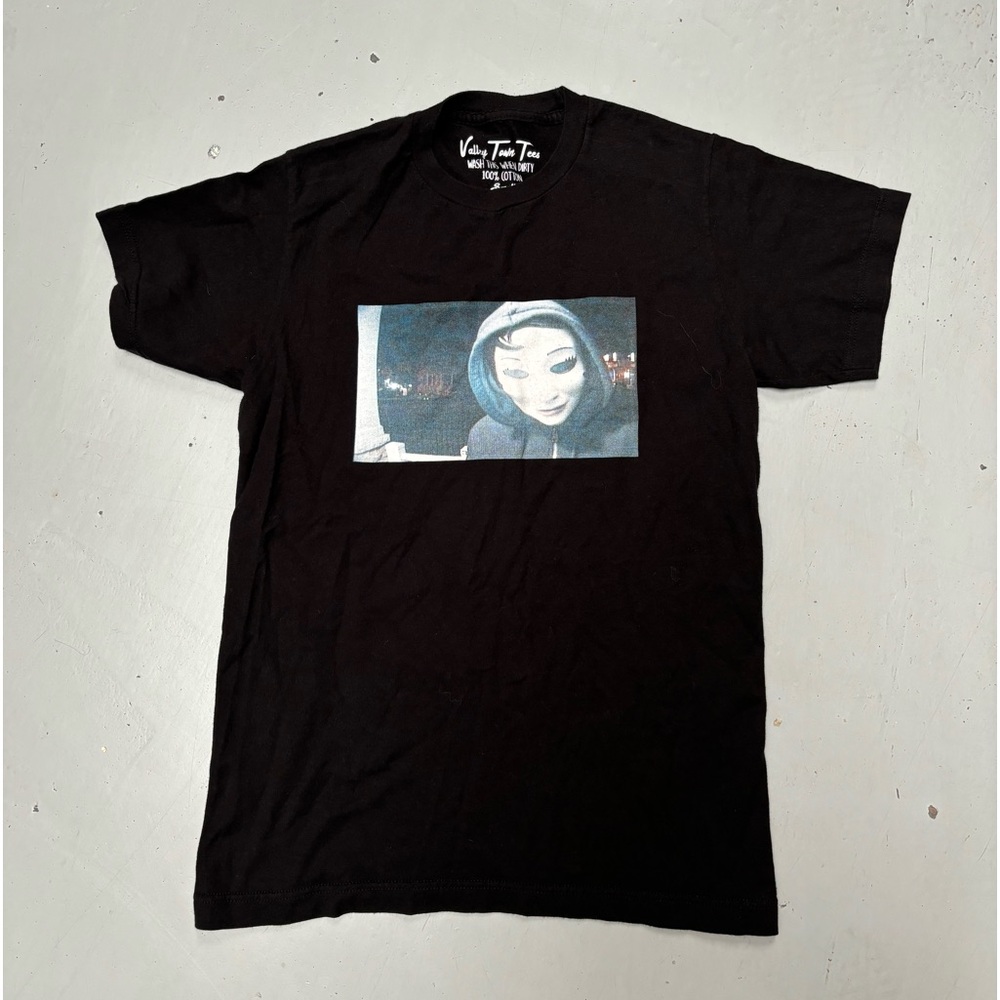 creepy black tshirt